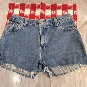 Vintage 2000s Tommy Hilfiger Cutoff Jean shorts